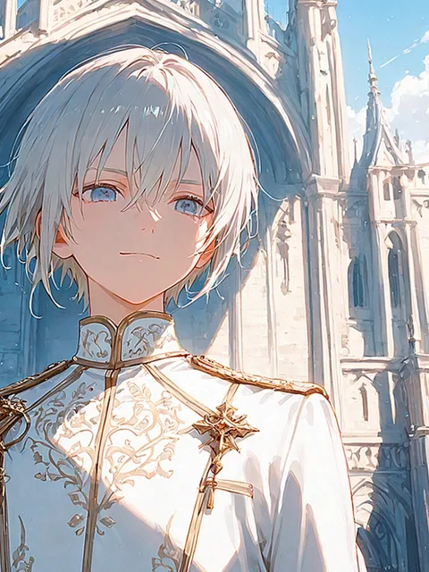 AI character illustration — royal fantasy
